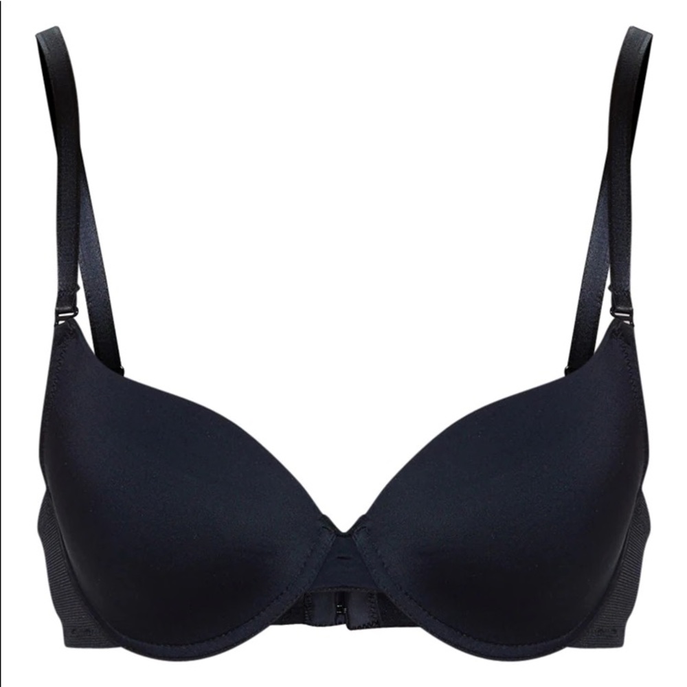 black bra
